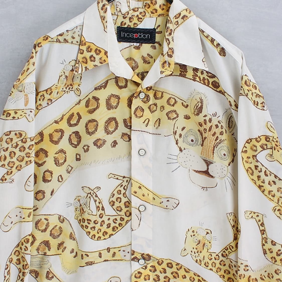 Inception cheetah pattern shirt _ S3979 상품이미지2
