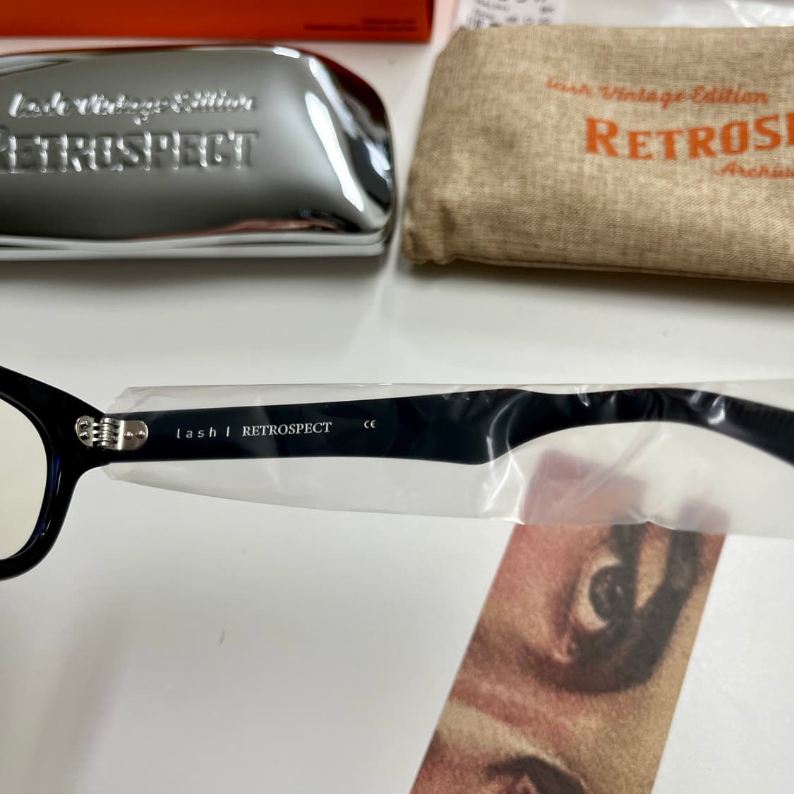 래쉬 랄프 안경 48사이즈 블랙 상품이미지3