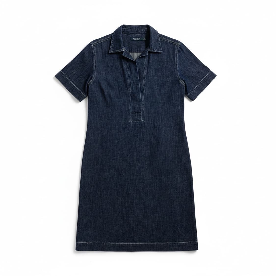 로렌 랄프로렌 데님 코튼 쉬프트 드레스  상품이미지1