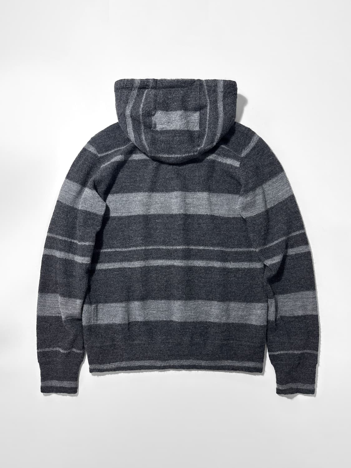 2011 AD 준야 와타나베 꼼데 가르송 스트라이프 울 니트 후디 상품이미지4