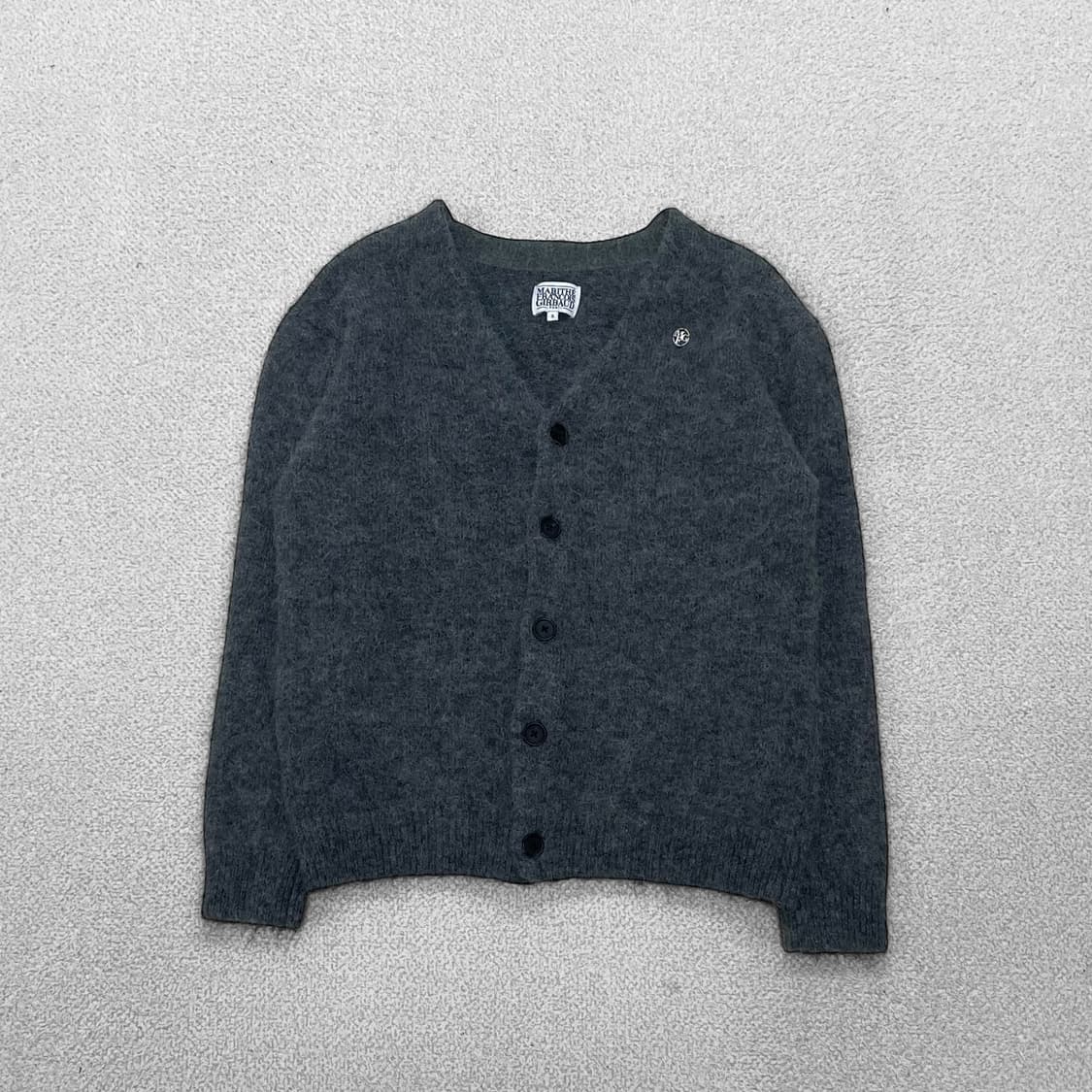 마리떼프랑소와저버 알파카 가디건 그레이 상품이미지2