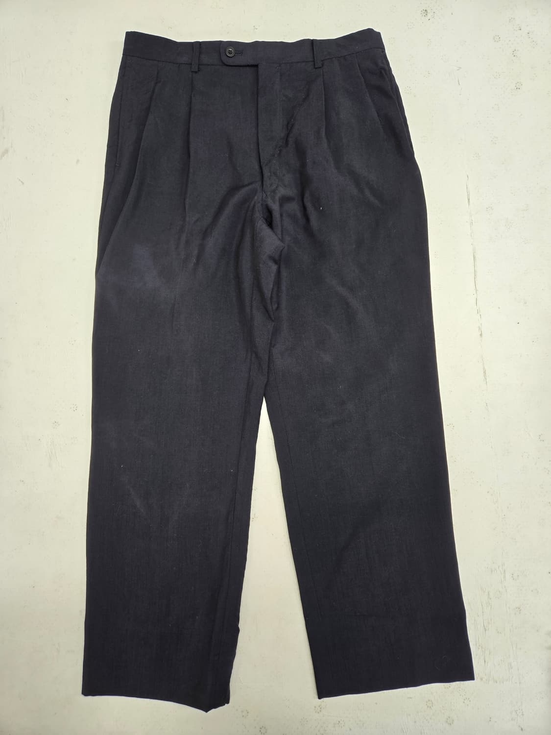 크리스챤 디올 네이비 플리츠 남성 정장 바지 상품이미지1