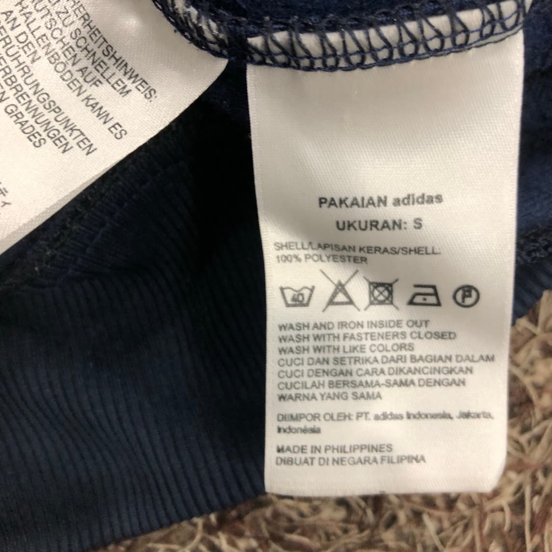 아디다스 네이비 파이어버드 져지 트랙탑 상품이미지5