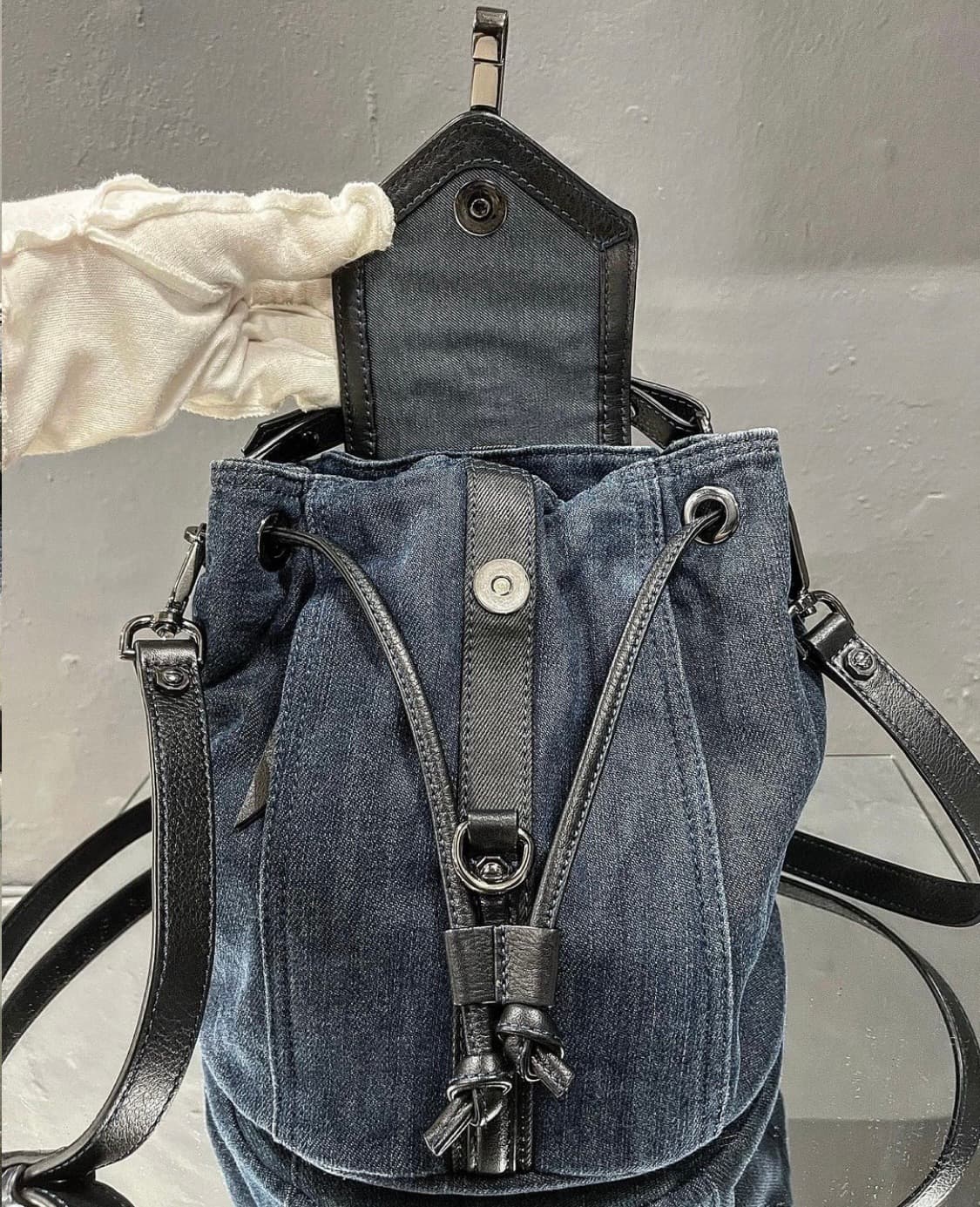 Diesel denim cross bag 상품이미지7
