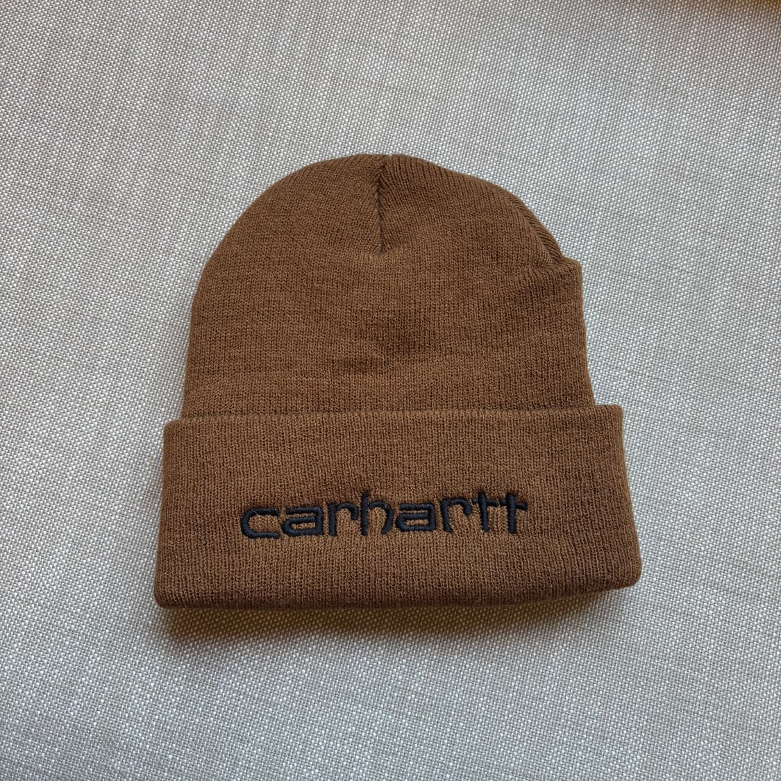 칼하트 아크릴 자수 니트 와치 비니 니트 캡 니트 모자 상품이미지1