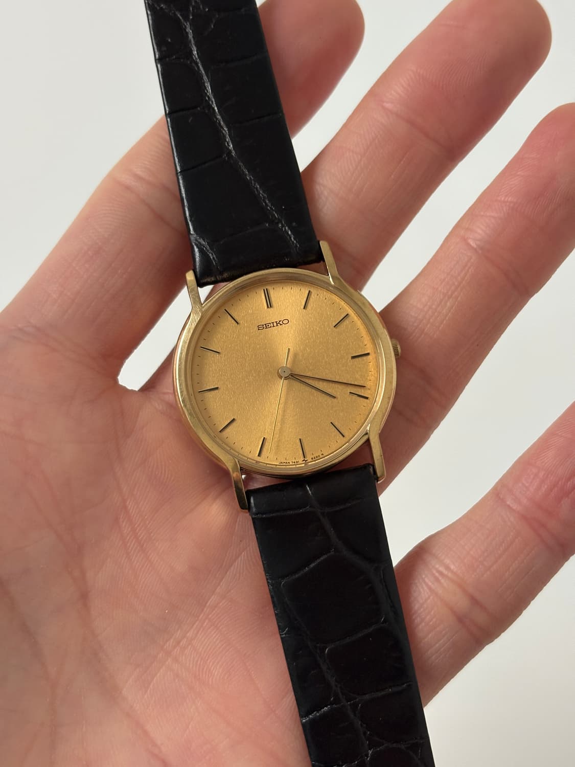 1980년대 Chariot 골드 쿼츠 남성 상품이미지3