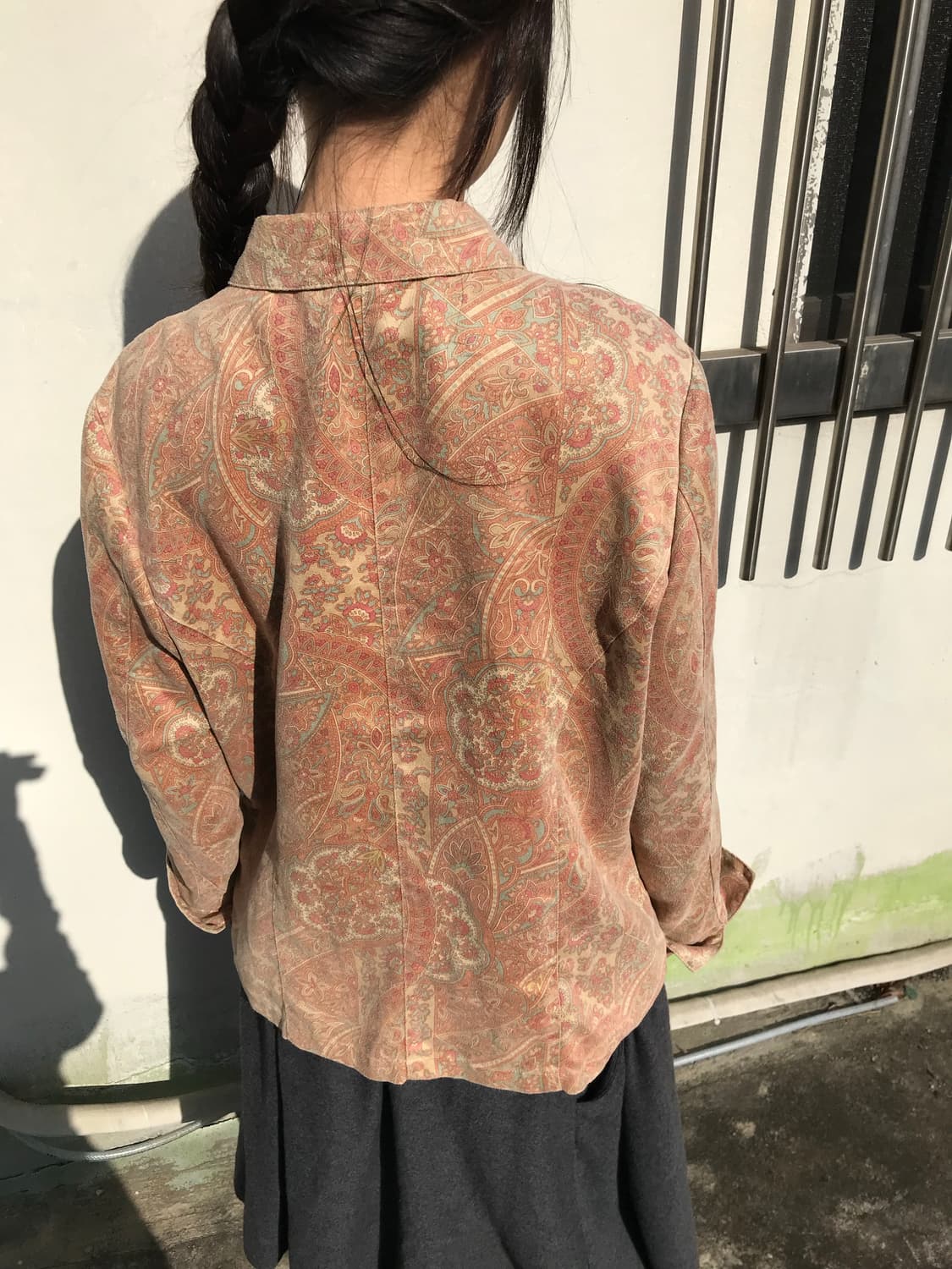 롱샴 페이즐리 빈티지 셔츠 상품이미지1