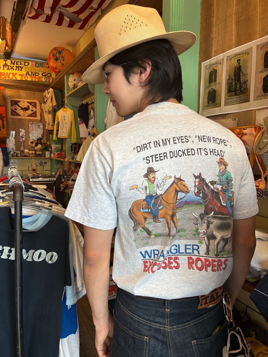 90’s Wrangler Double-Sided Graphic Tee 상품이미지1