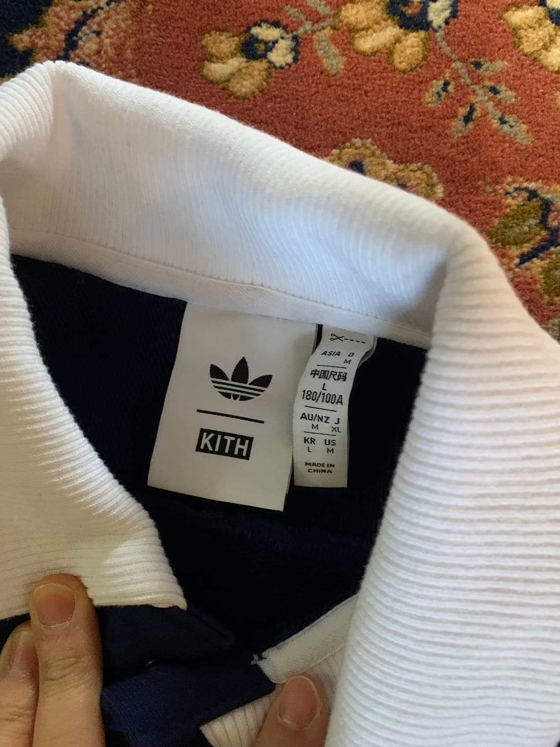 Kith 콜라보 럭비 셔츠 L 상품이미지3