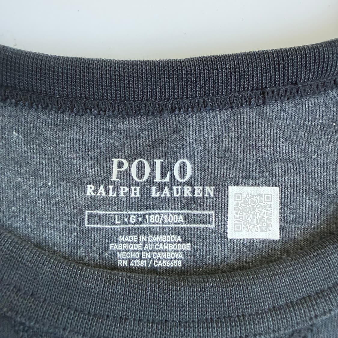 Polo  폴로 랄프로렌 자수 네이비 맨투맨  상품이미지4