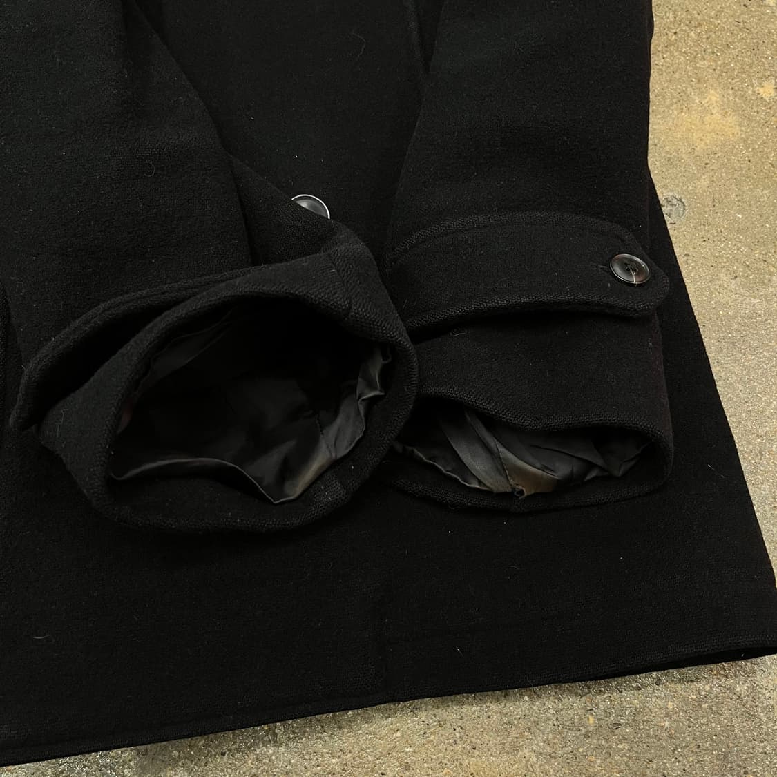 폴로 블랙 더블 피코트  상품이미지4