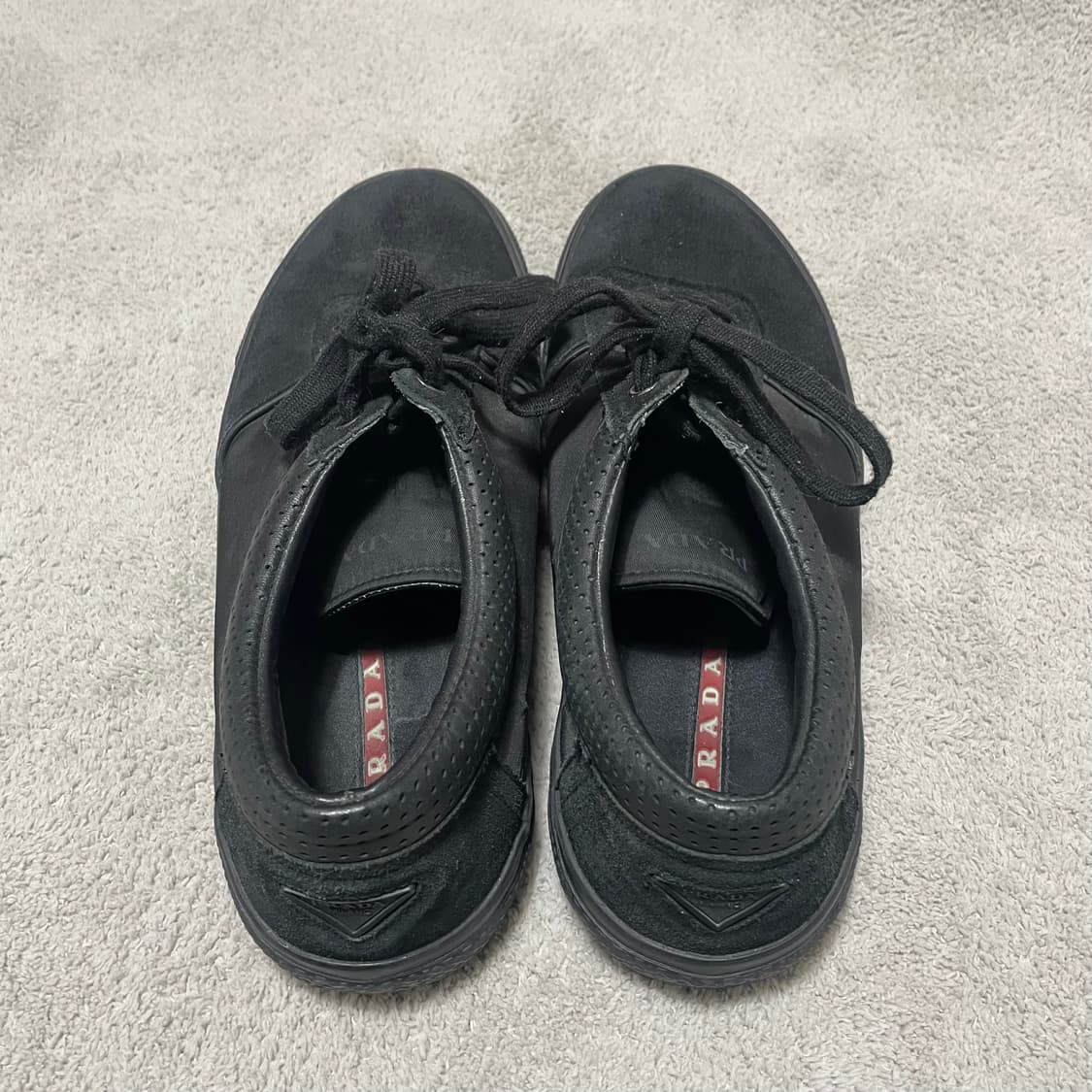 275) 프라다 스포츠 나일론 스웨이드 스니커즈 상품이미지5