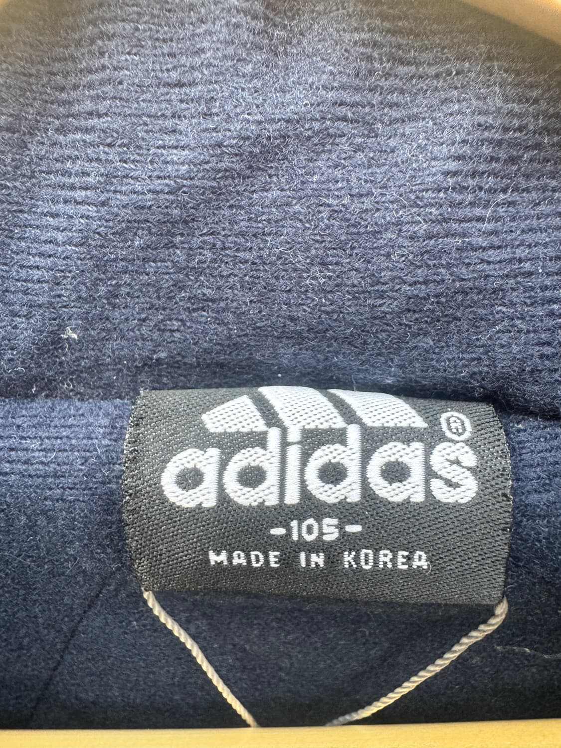 90s 아디다스 빈티지 올드스쿨 aac 타탄체크 쉐르파 플리스 자켓 상품이미지8