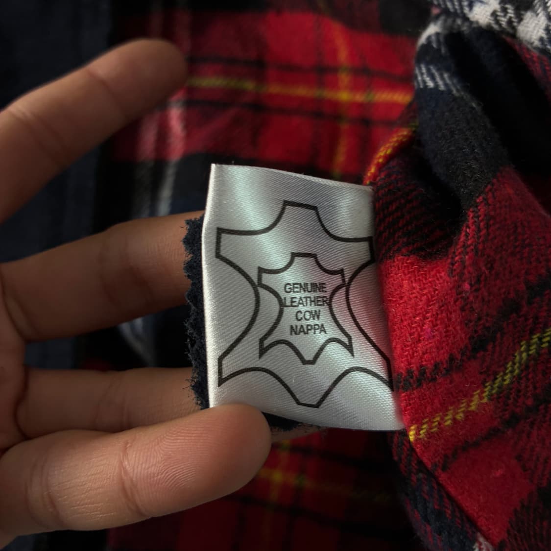 Vintage  스웨이드 네이비 레더 바라쿠타 자켓 상품이미지6