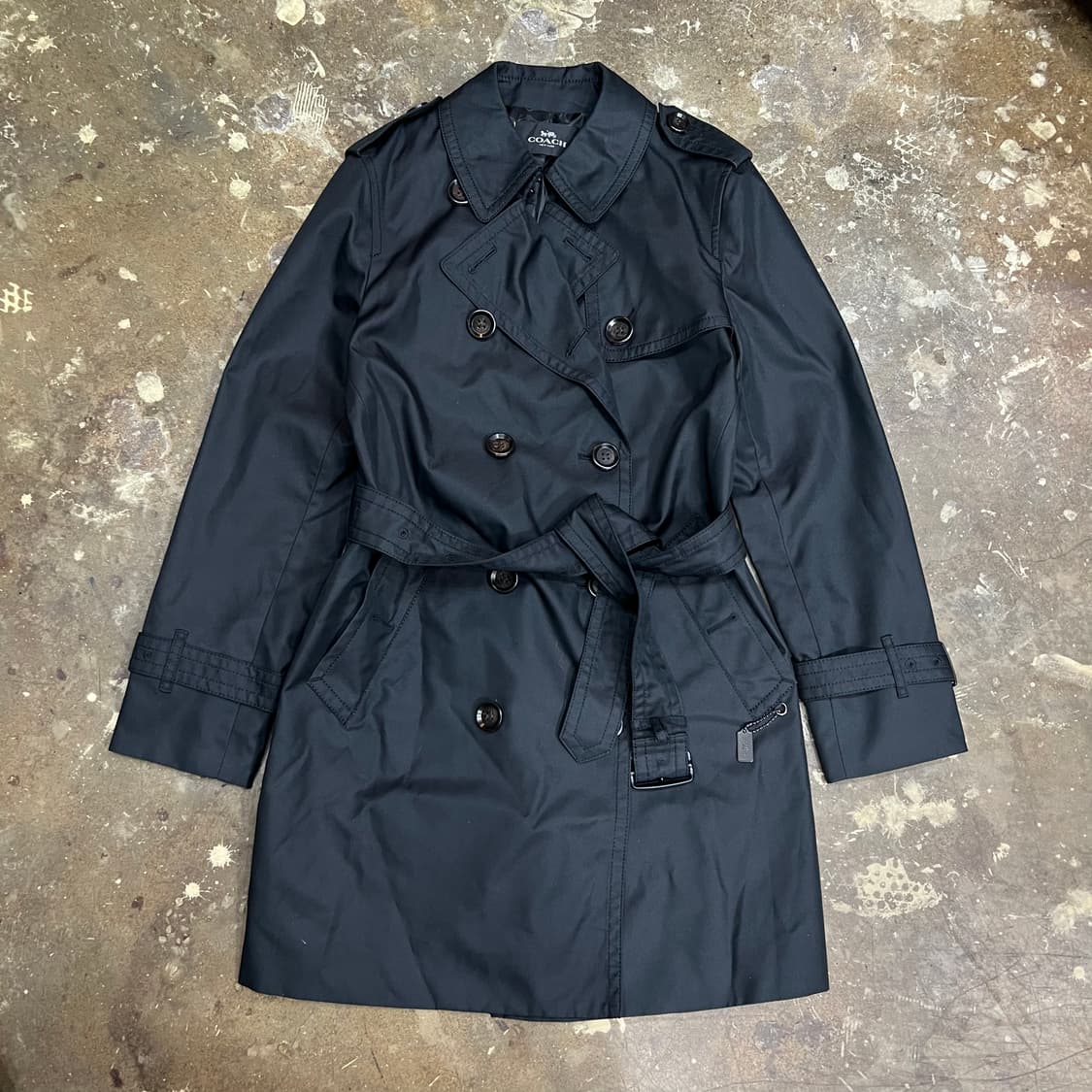 S) 코치 트렌치 코트 트랜치코트 상품이미지1