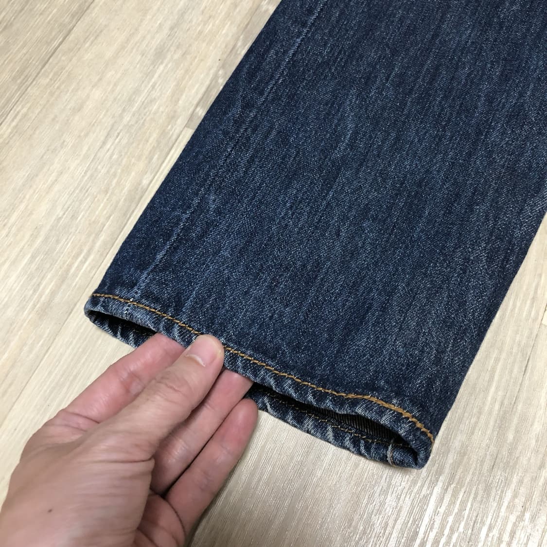 (30) 리바이스 Levi's 501 스트레이트핏 워시드 중청 데님 상품이미지9