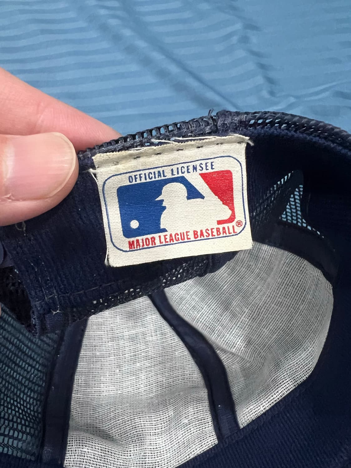 90s 빈티지 양키즈 트러커 캡 모자 상품이미지5