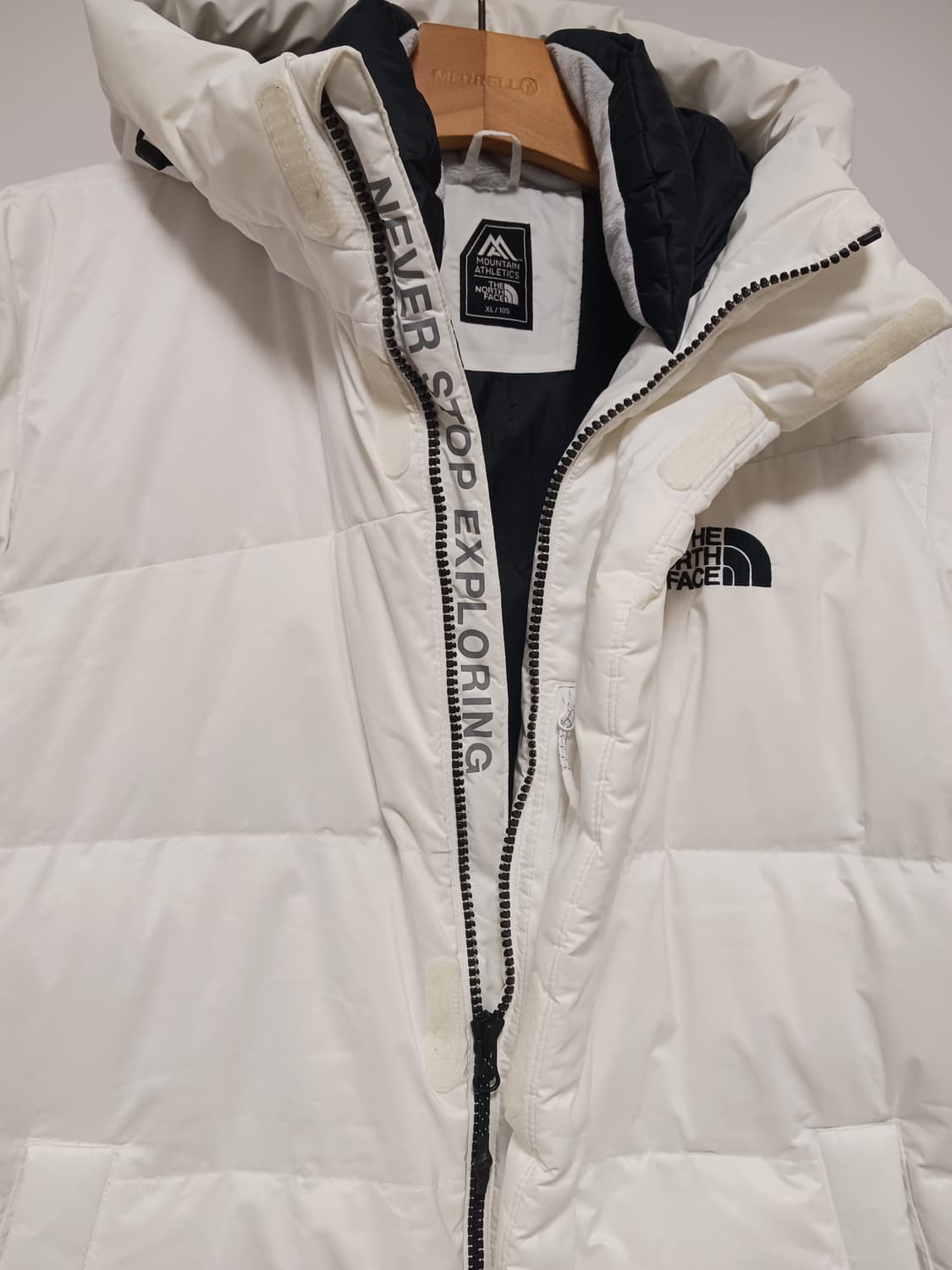 노스페이스 노스페이스 화이트 롱패딩 상품이미지7