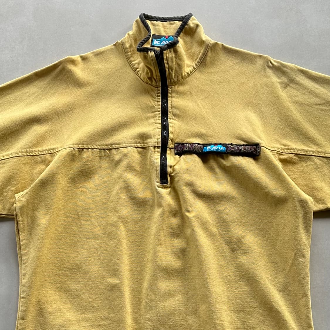 [M]KABU 카부 USA 빅 엘에스 쏘로우 캔버스 하프 셔츠 상품이미지7