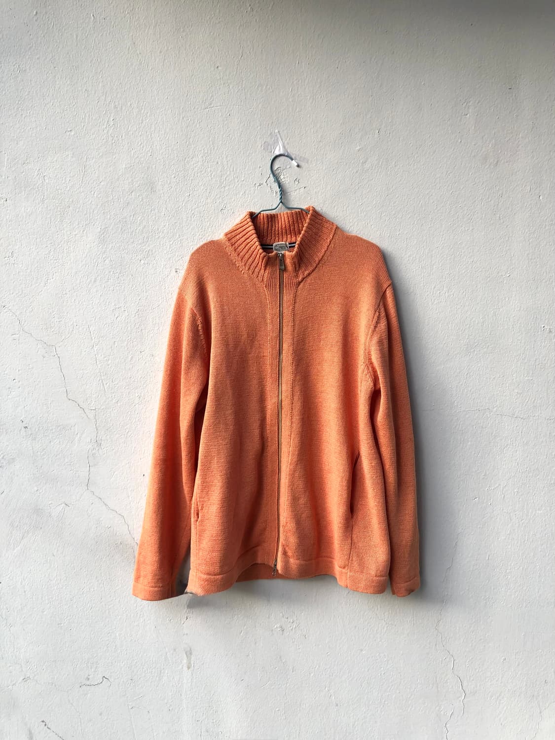 peach coral apricot zip 상품이미지1