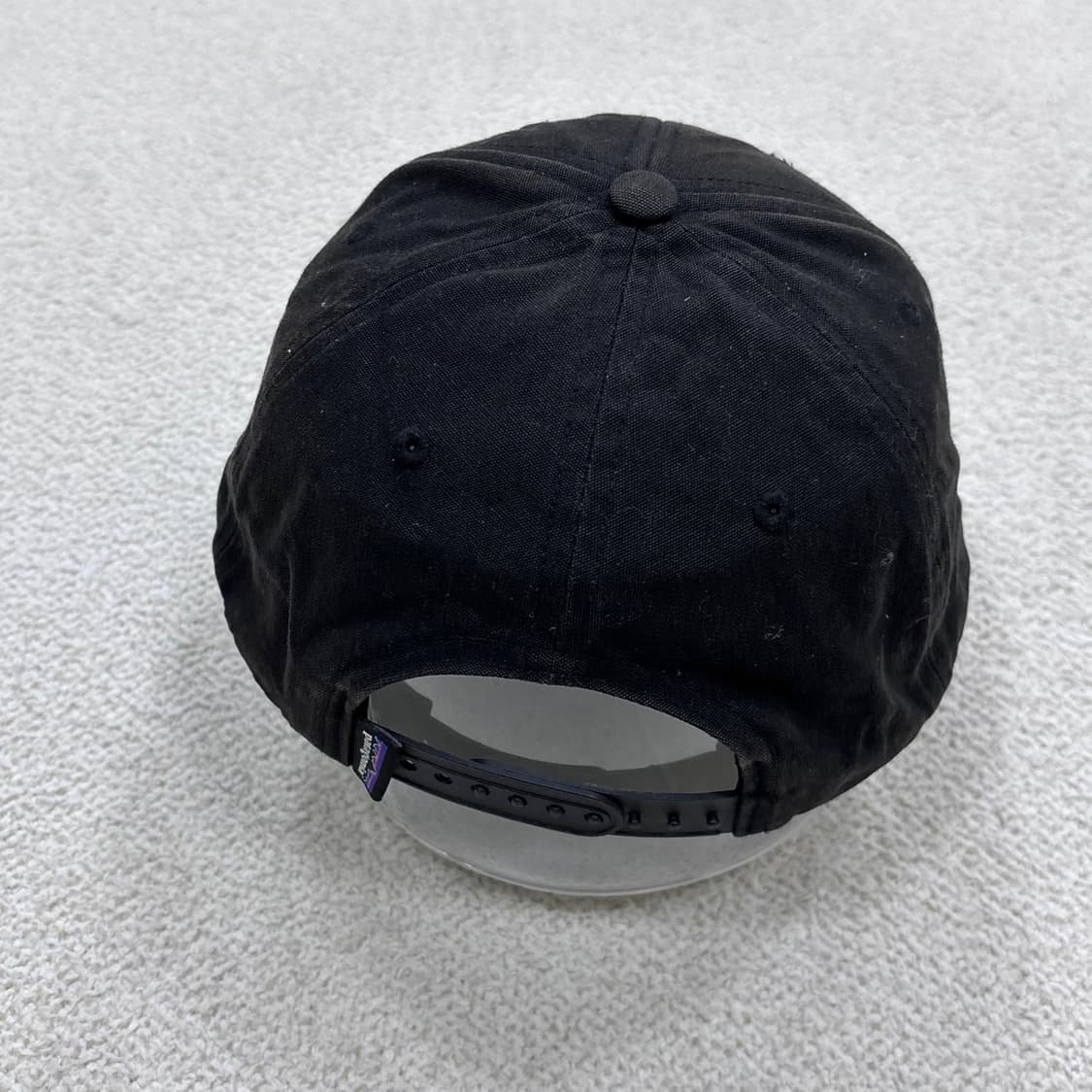 F 파타고니아 블랙 볼캡 (오염확인) 0406E 상품이미지3