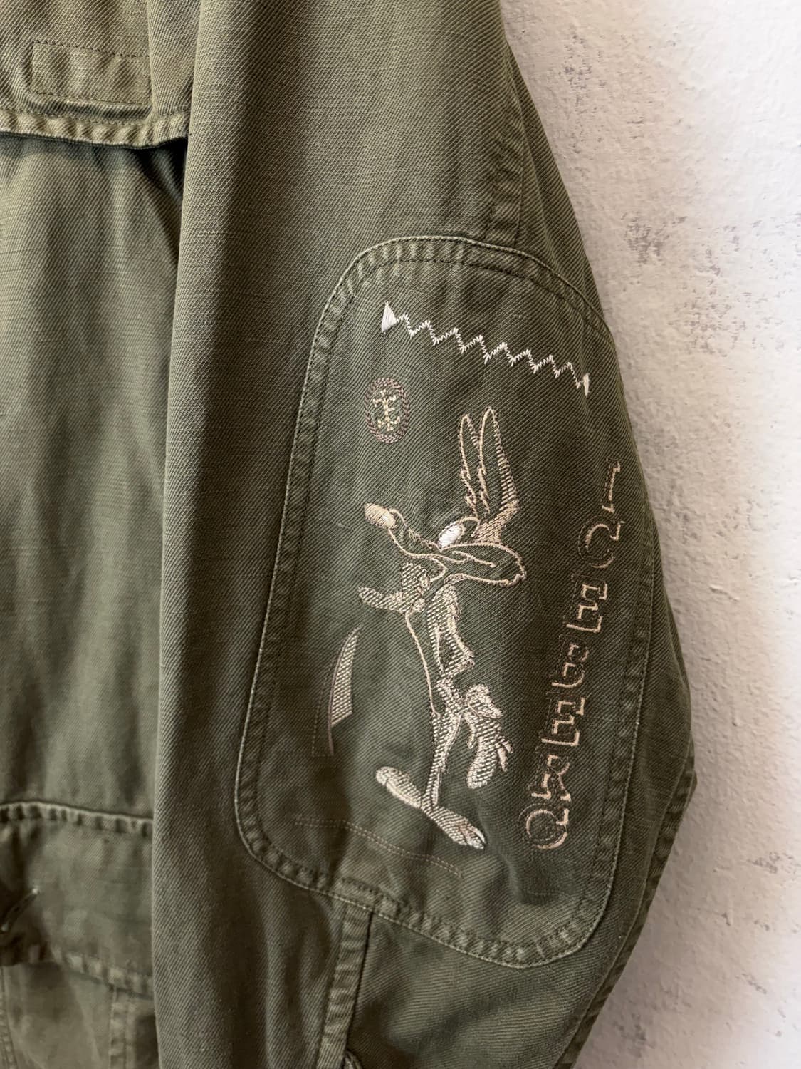 아이스버그 빈티지 암 자수 필드자켓 상품이미지6