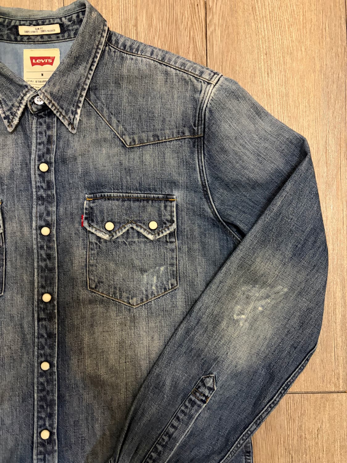 리바이스 쏘투스 웨스턴 데님 셔츠 M(95-100) 상품이미지2