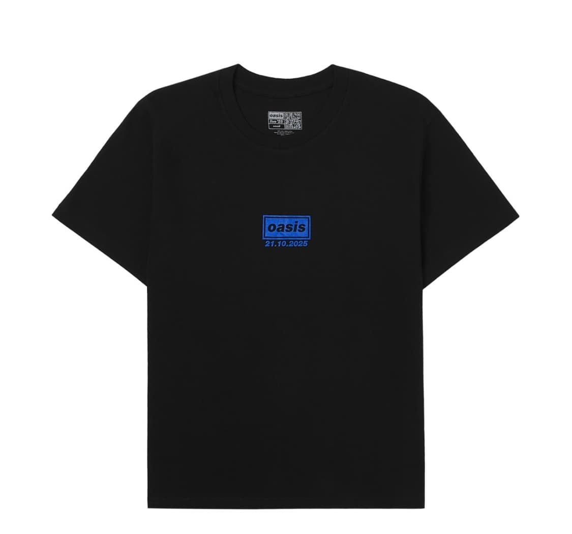 오아시스 서울 라이브 '25 티셔츠 블랙 M 상품이미지2