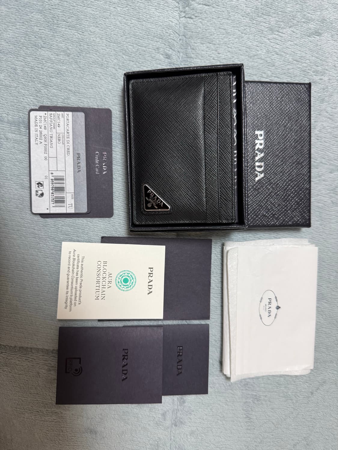 프라다 카드지갑 상품이미지1