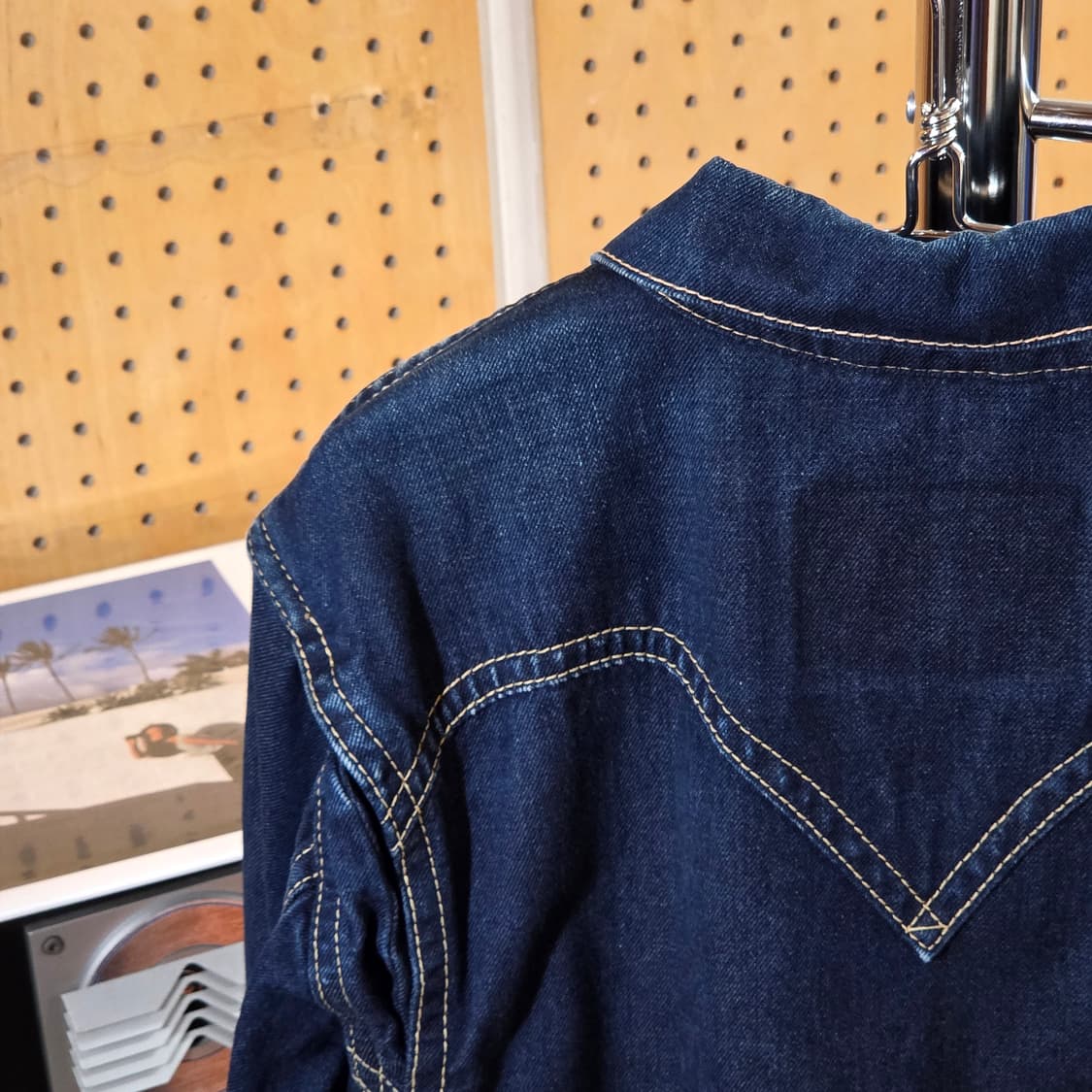 리바이스 70901 웨스턴 무드 진청 데님 자켓 상품이미지6