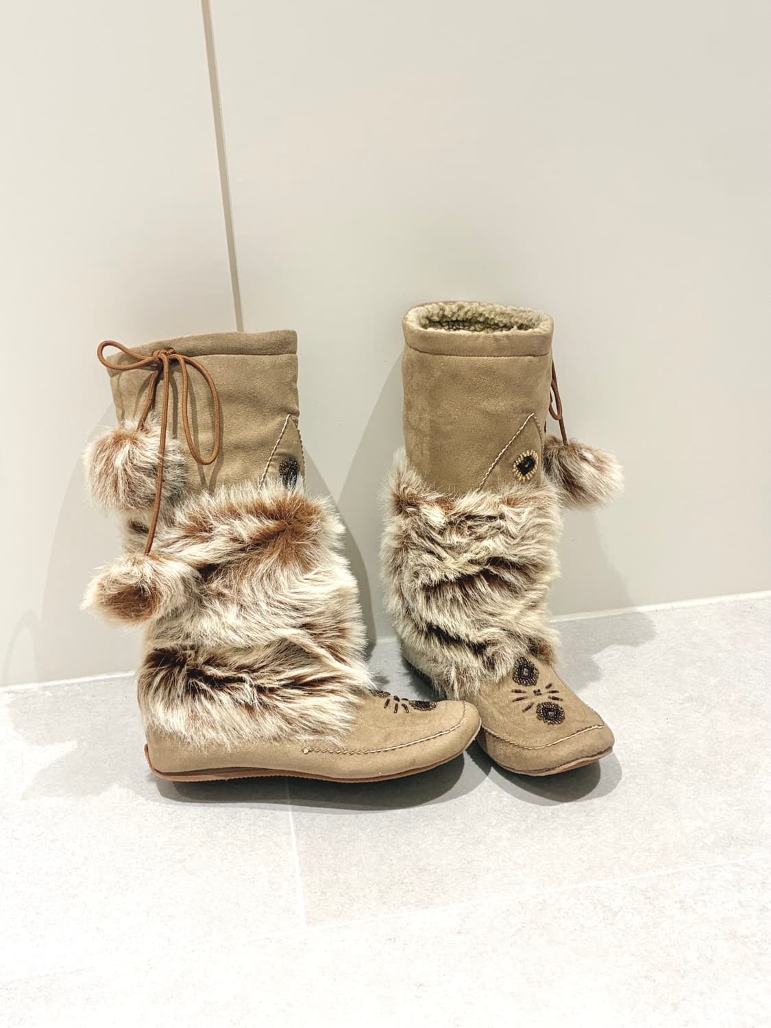 퍼 부츠 상품이미지4