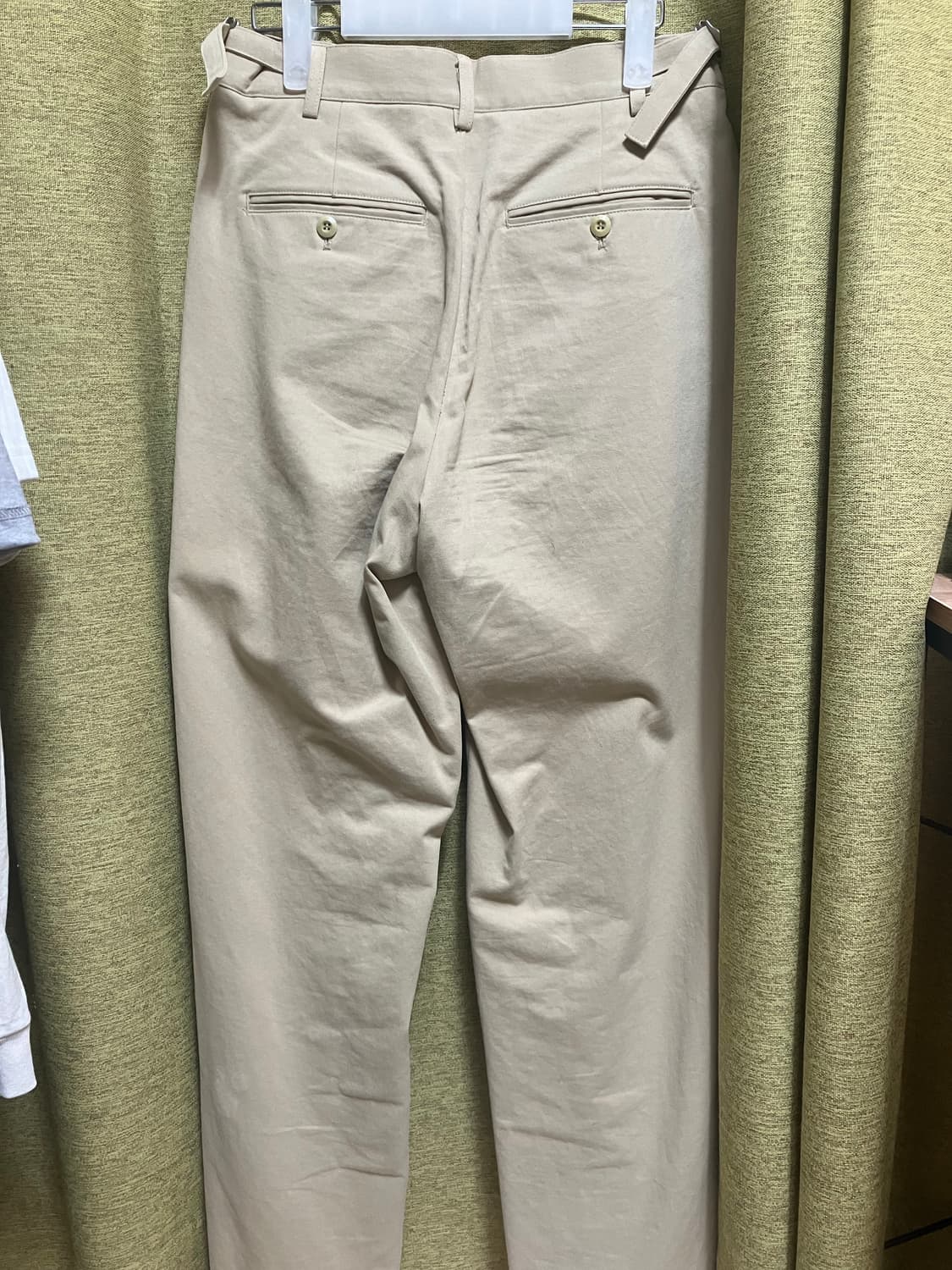 노운 와이드 치노 팬츠 베이지 0 상품이미지3