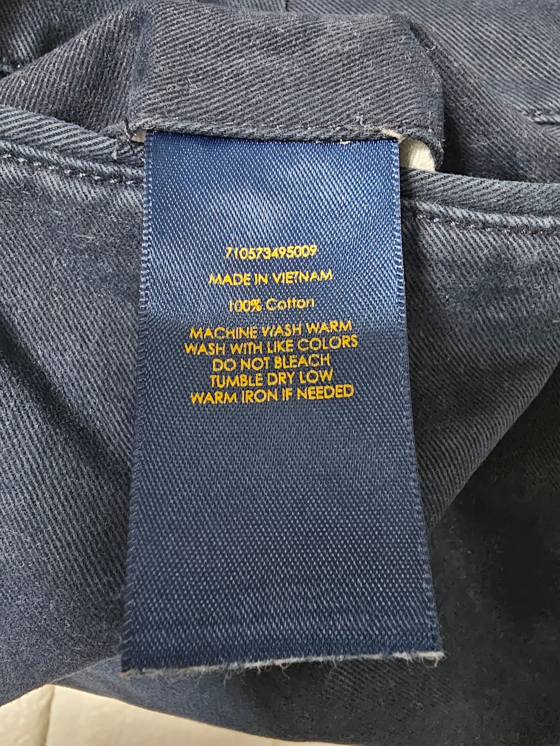 폴로랄프로렌 치노팬츠 네이비 32 상품이미지7