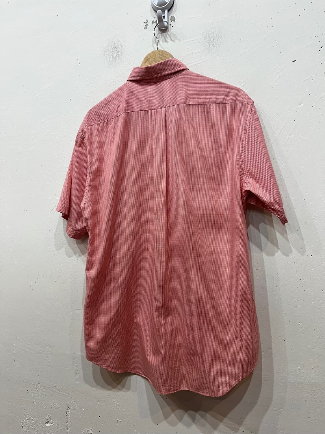 노티카 깅엄체크 반팔 셔츠 상품이미지3