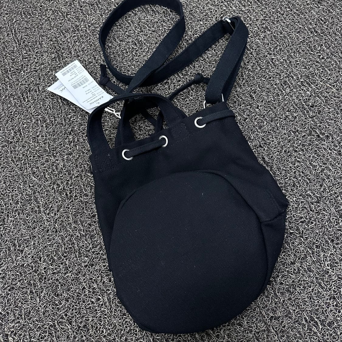 [새상품] KANGOL 캉골 캔버스 미니 복주머니 여성 크로스백 가방  상품이미지4