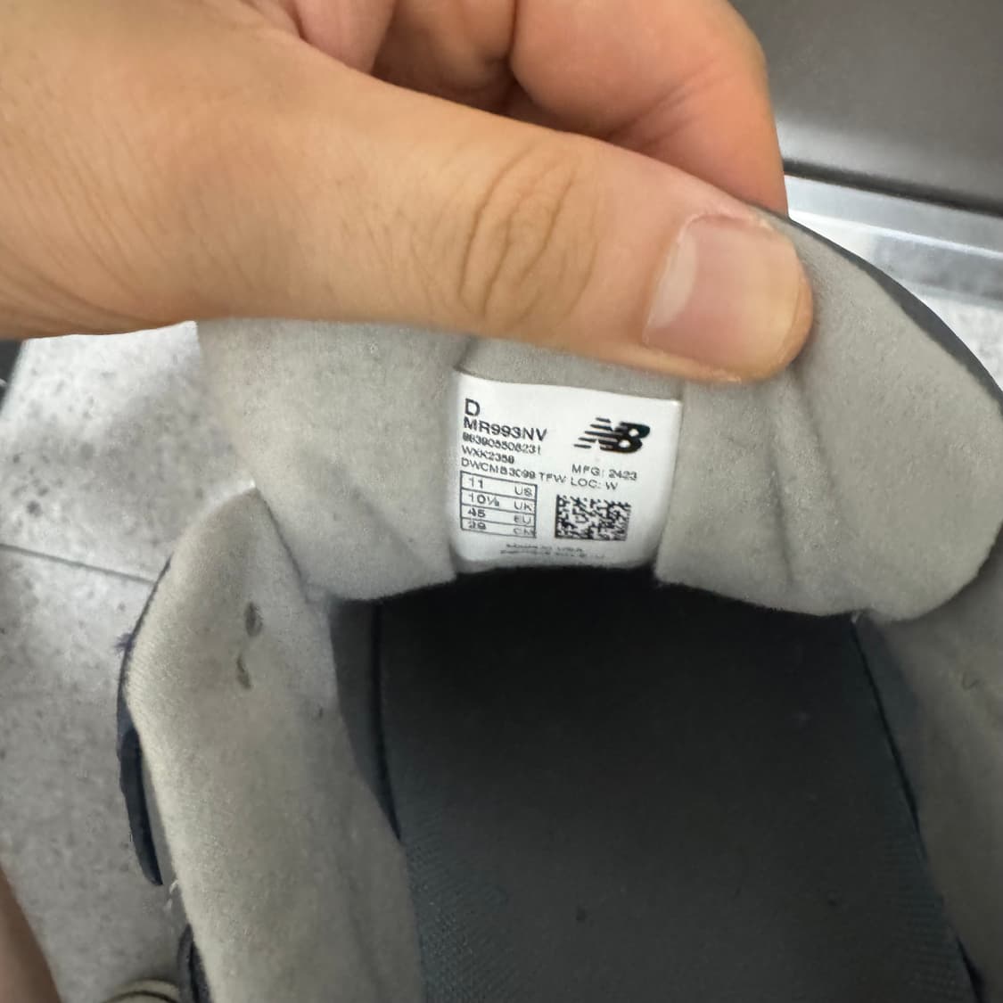 (290) 뉴발란스 993 네이비 상품이미지5