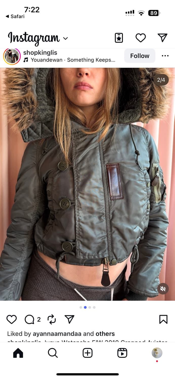 준야와타나베 CDG 2010 f/w N2B 자켓 상품이미지2