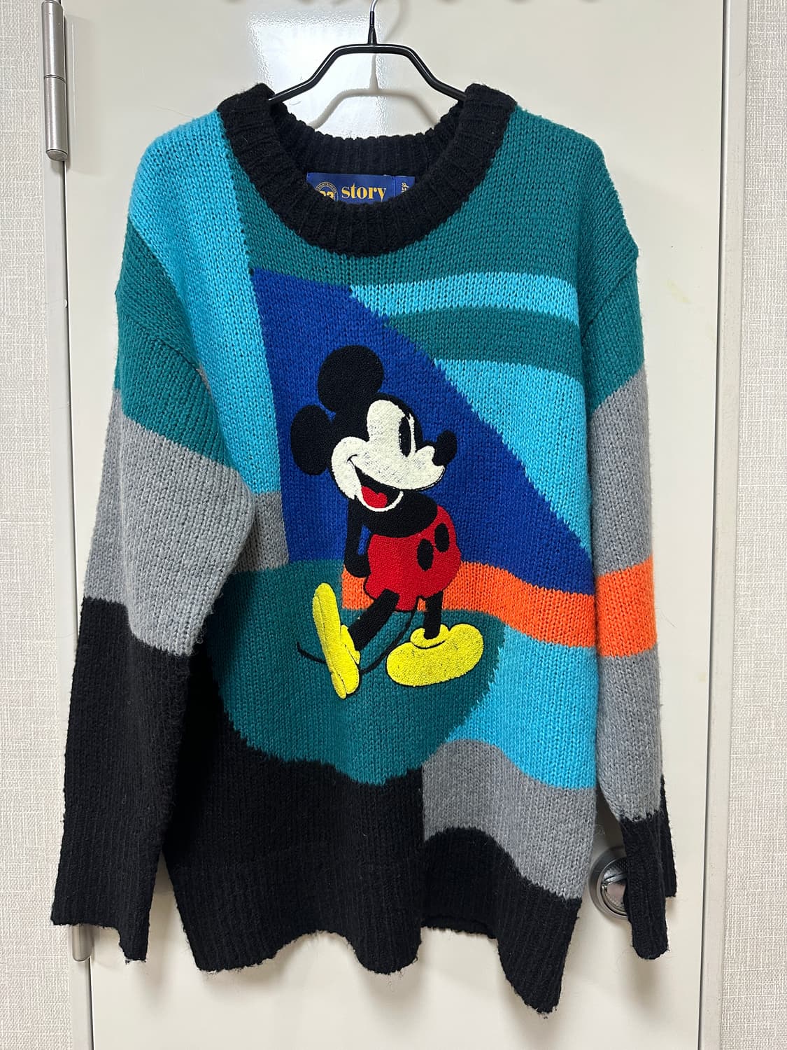 빈티지 미키마우스 니트 상품이미지2