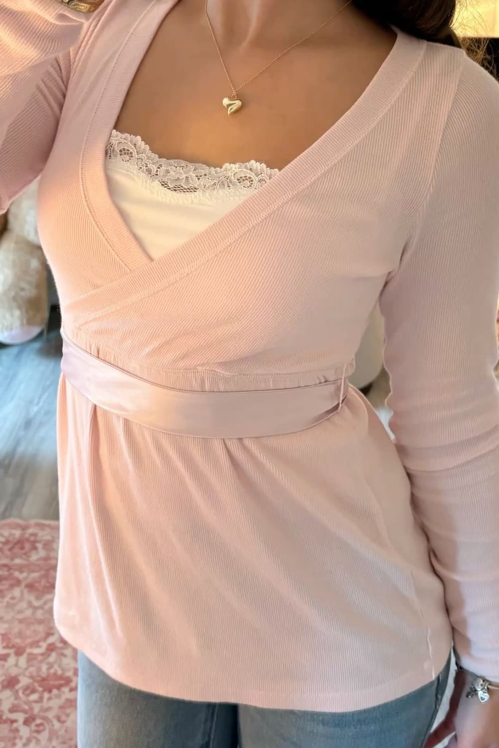 Hollister 베이비돌 롱슬리브 탑 상품이미지2