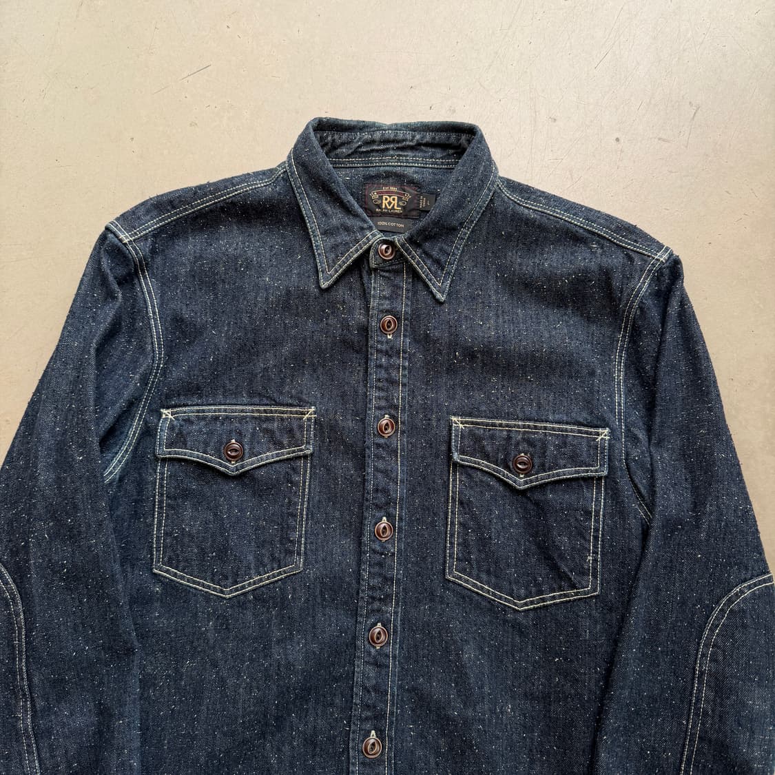 RRL 데님 웨스턴 셔츠 상품이미지3