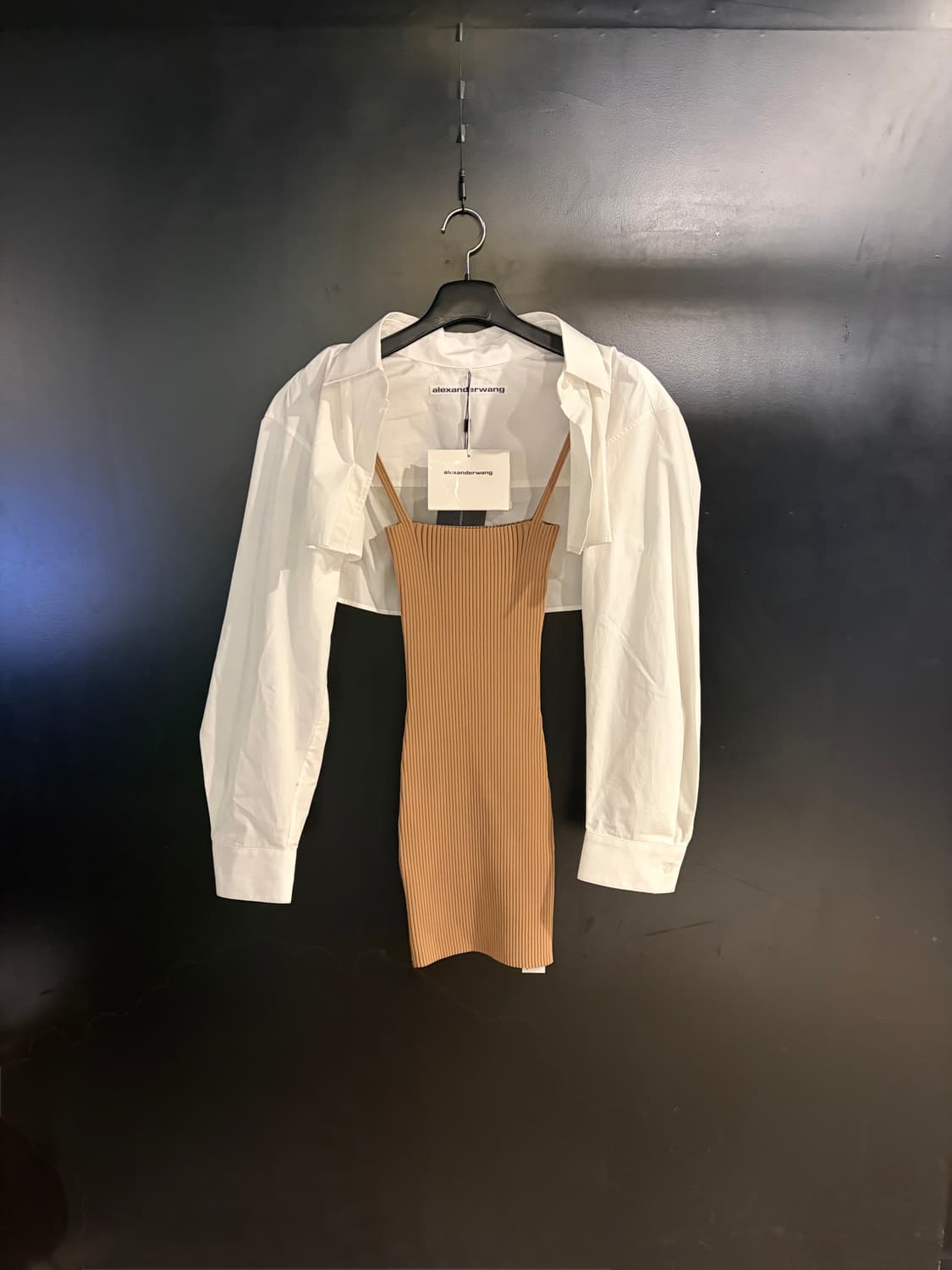 알렉산더왕 에이비 레이어드 셔츠 카미 드레스 상품이미지1