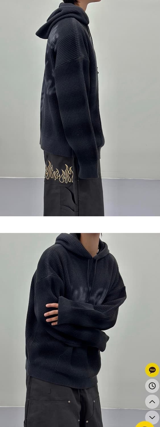 스프레이 후드 니트 상품이미지2