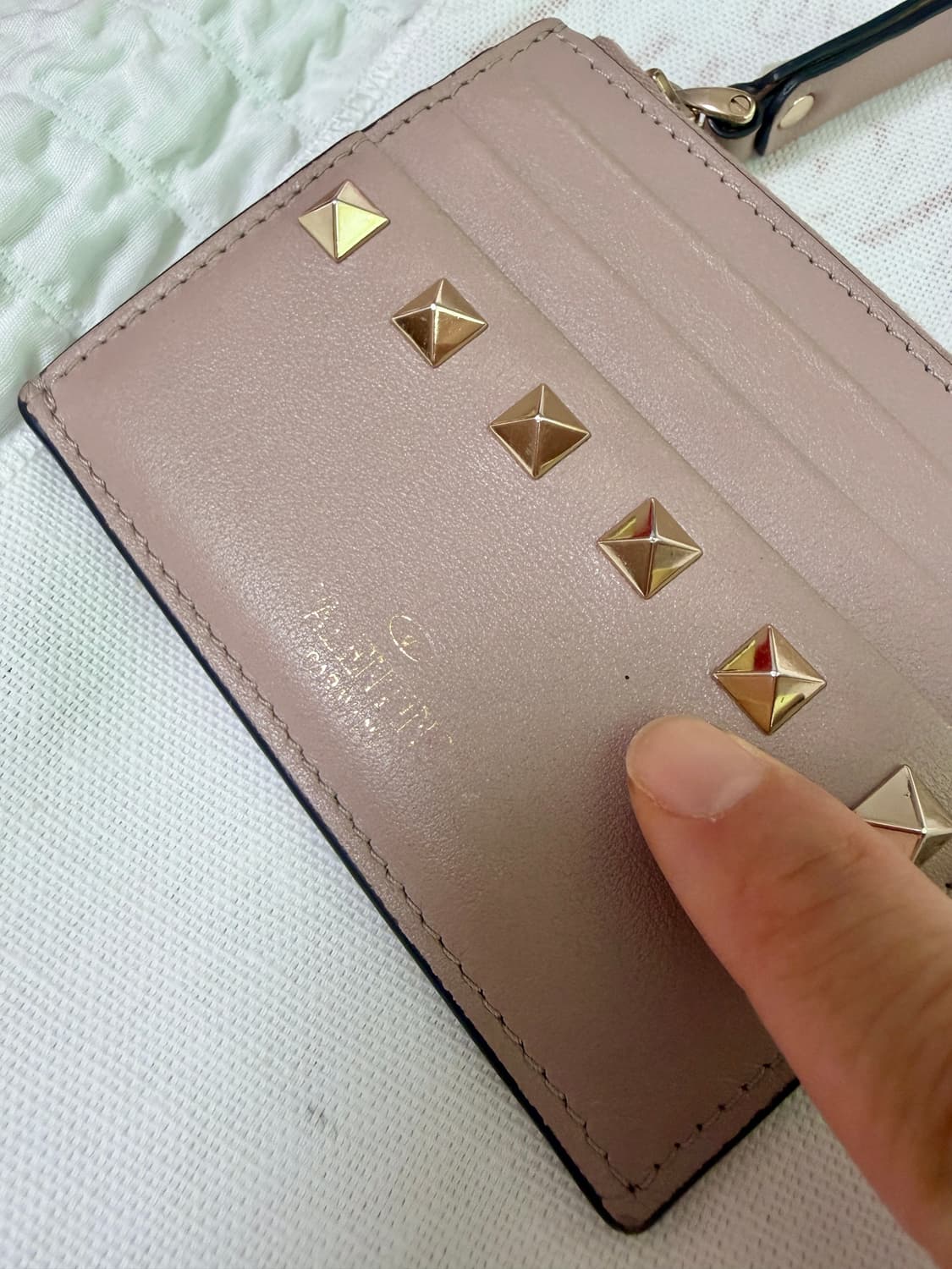 발렌티노 락스터드 지퍼 카드지답 상품이미지6