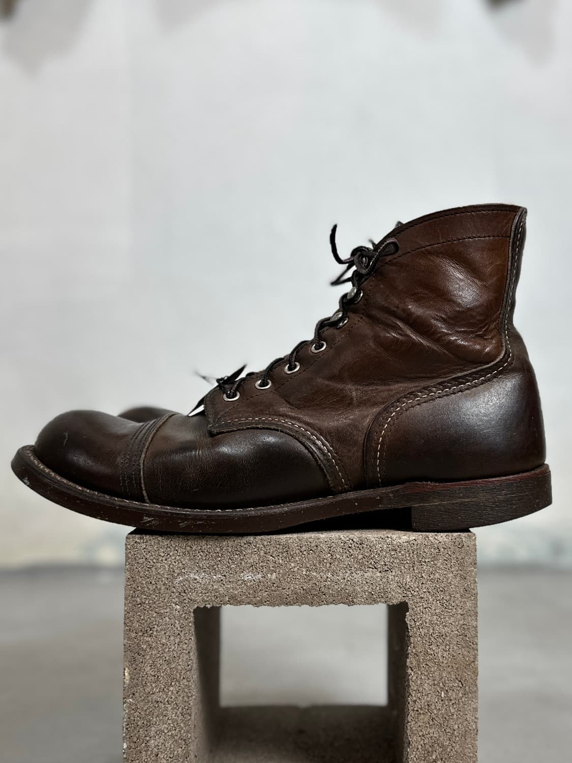 OG USA Made 레드윙 8111 아이언레인저 하드에이징 상품이미지4