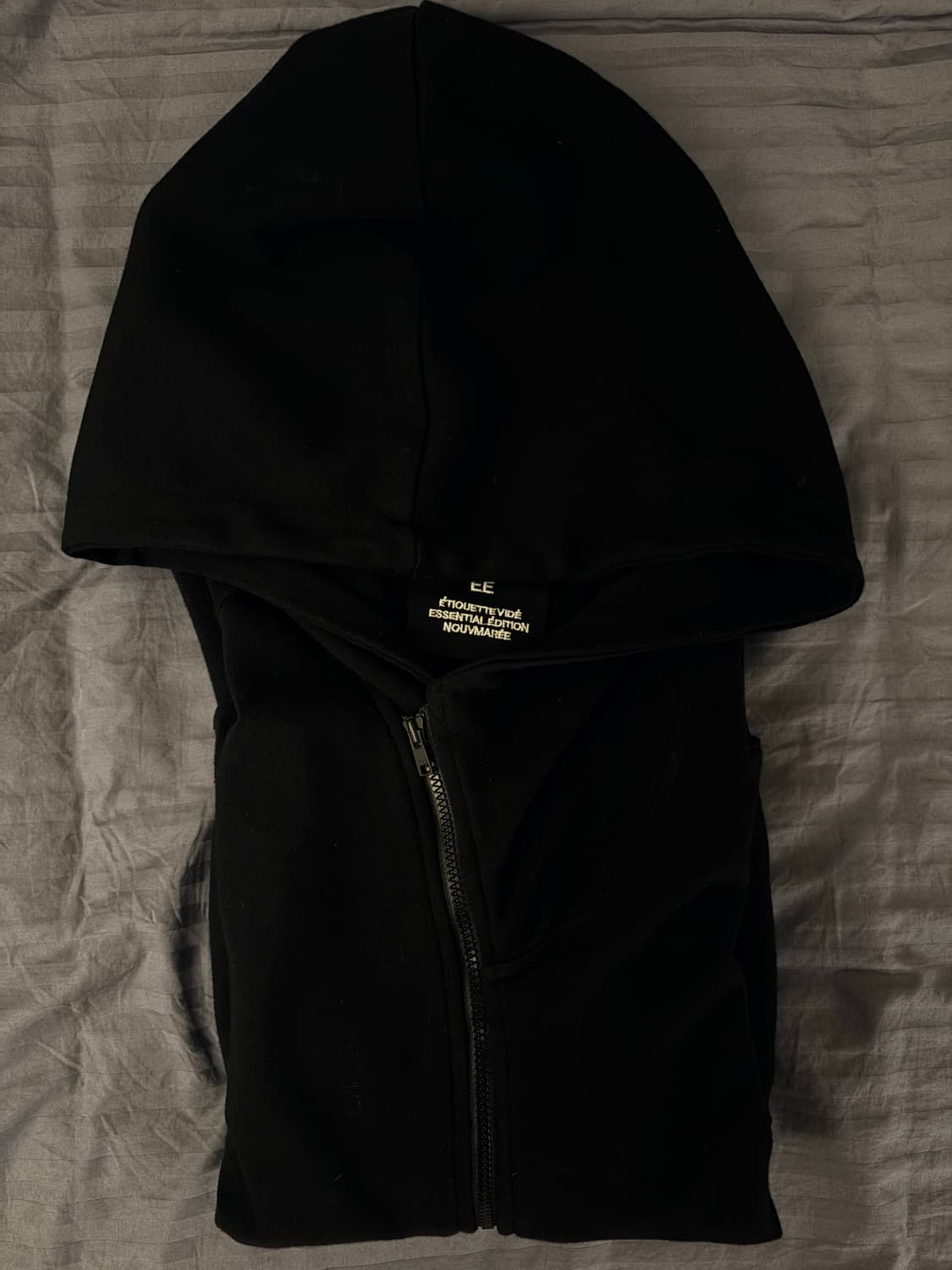 누마레 EE 후드집업 블랙 XL 25FW 상품이미지5