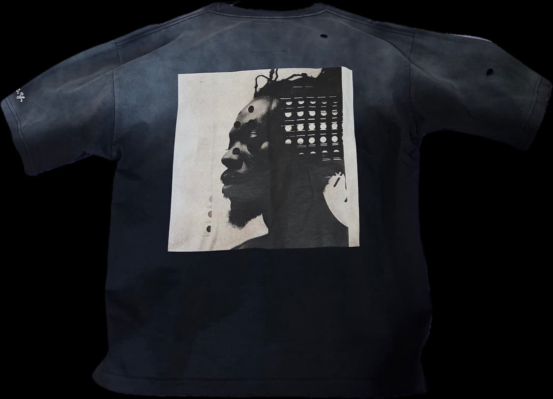 (48) 메종 미하라 야스히로 x 베드윈 콜라보 다잉 반팔 티셔츠 상품이미지2