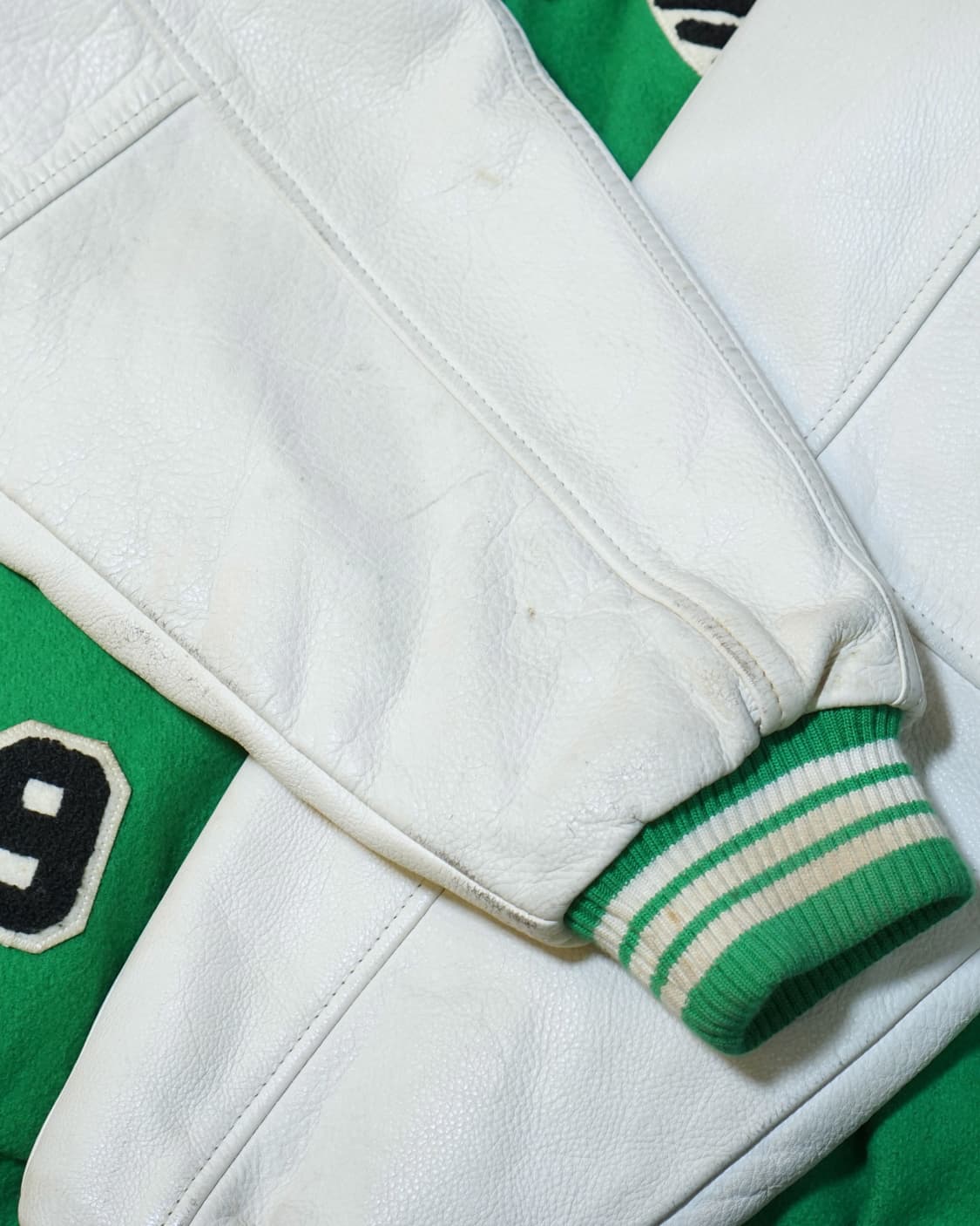 아디다스 캐나다 오리지널 레더 바시티자켓 상품이미지7