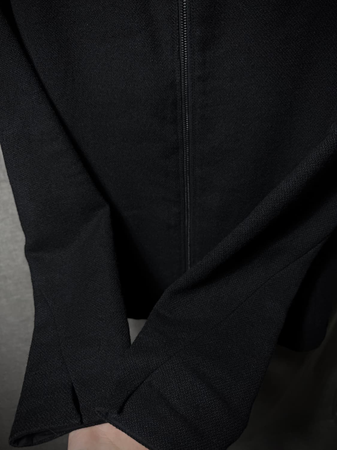 N4 Hemp Wool Stand Collar Zip Jacket  상품이미지9