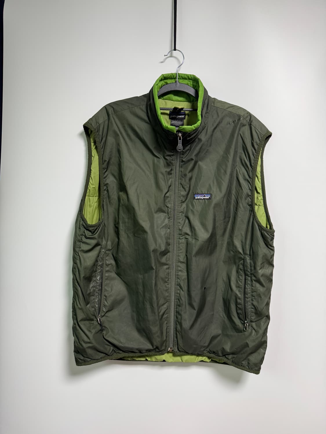 일본 파타고니아 베스트 올리브 100-105 상품이미지2