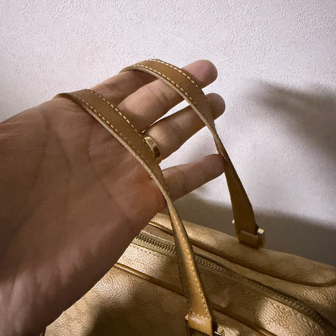 빈티지 셀린느 마카감 미니 원통 토트백 레어 상품이미지3